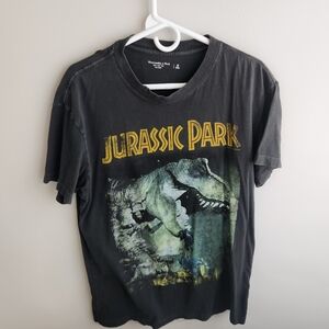 Jurassic Park Black Mens T-Shirt